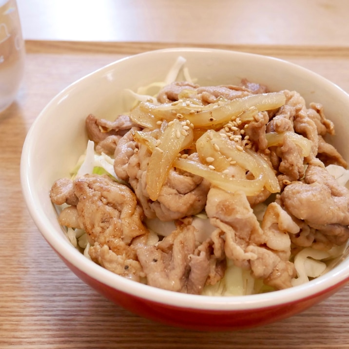 【ダイエットにもおすすめ！】ヘルシー豚丼